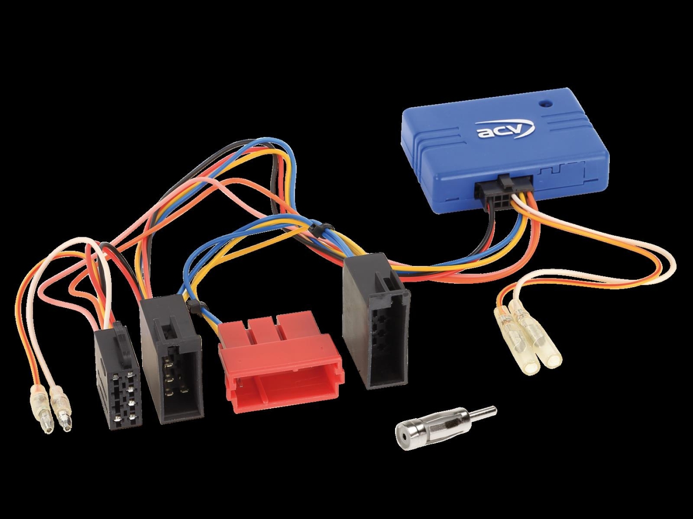 ACV 12-1190-46-15 CAN-Bus Kit Mercedes-VW ISO-ISO-Antenne-DIN UVP: 79-99 EUR