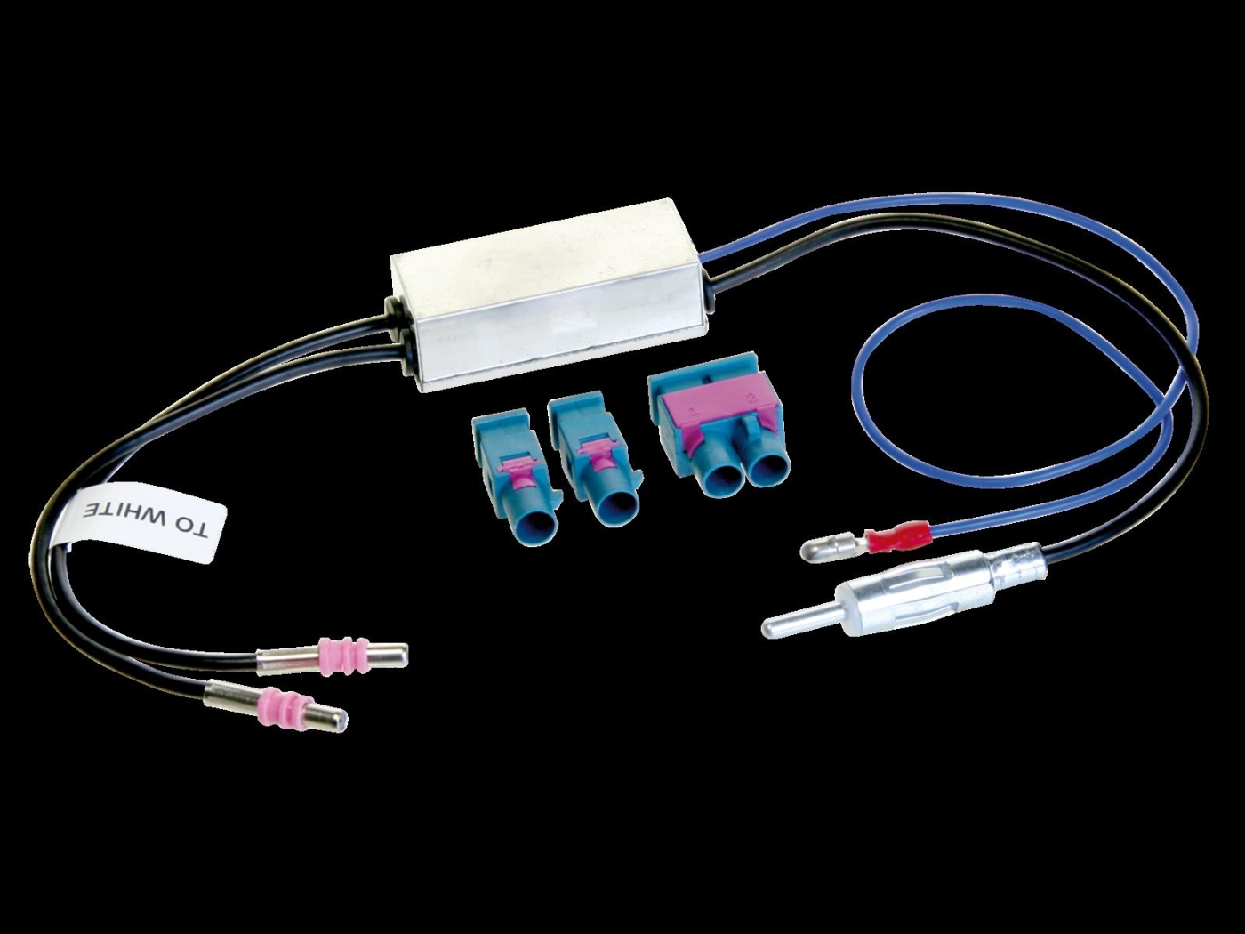 ACV 1524-70 Antennenadapter Fakra(m)(Set) - DIN(m) 12V Phantom UVP:18-99 EUR