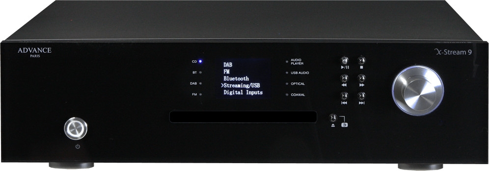 Advance Paris X Stream 9 Netzwerk Streamer CD Player DAB+ Tuner