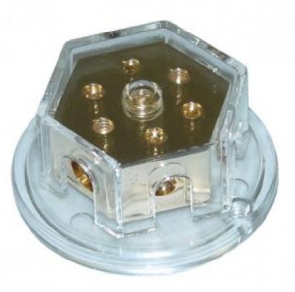 AIV 650335 Verteiler - Verteilerblock 2 x 25 qmm auf 4 x 10 qmm unter AIV
