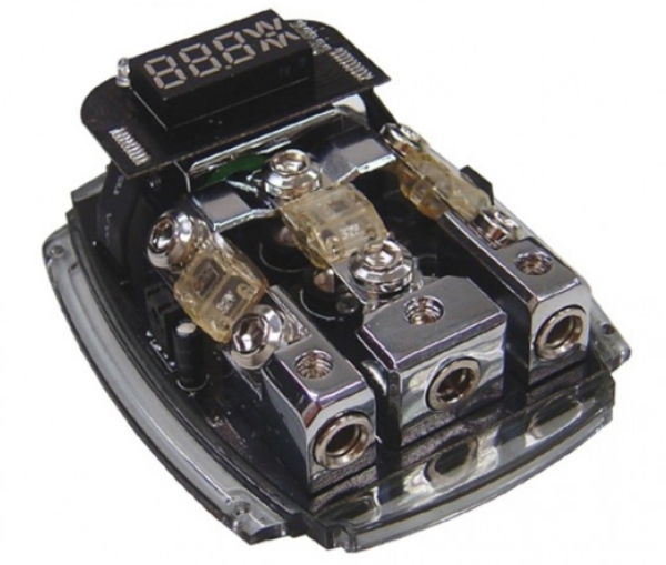AIV 650672 Sicherung - Sicherungshalter-Verteiler 1 x 50 qmm und 1 x 25 qmm auf 3 x 25 qmm unter AIV