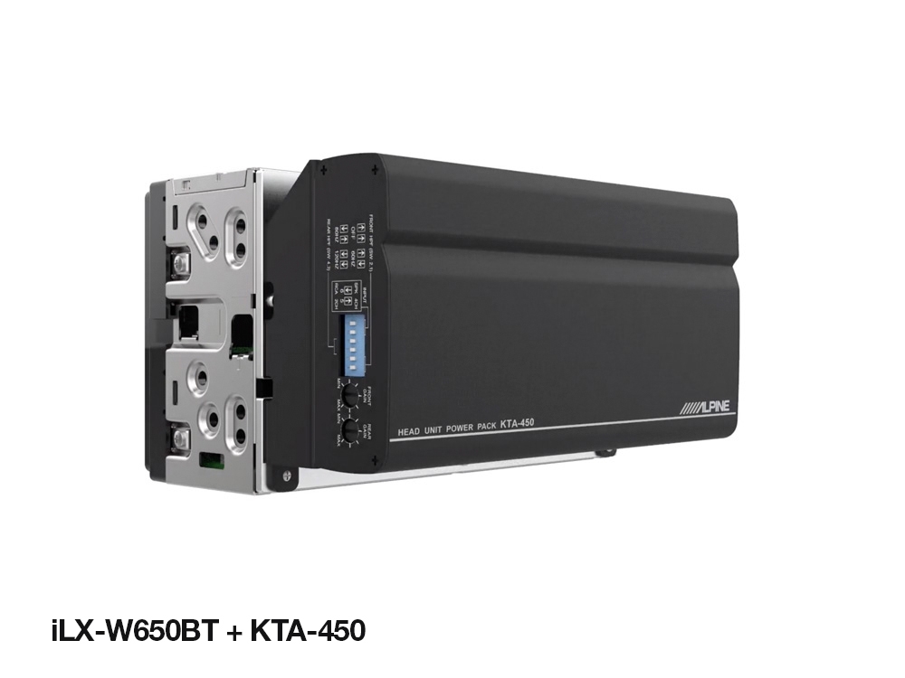 Alpine KTA-450 4-Kanal Verst�rker (Head Unit Power Pack)
