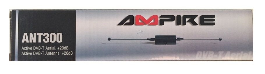 Ampire ANT 300 NEU DVB-T Fensterantenne Phantomeinspeisung F-Stecker- UVP 39-00EUR