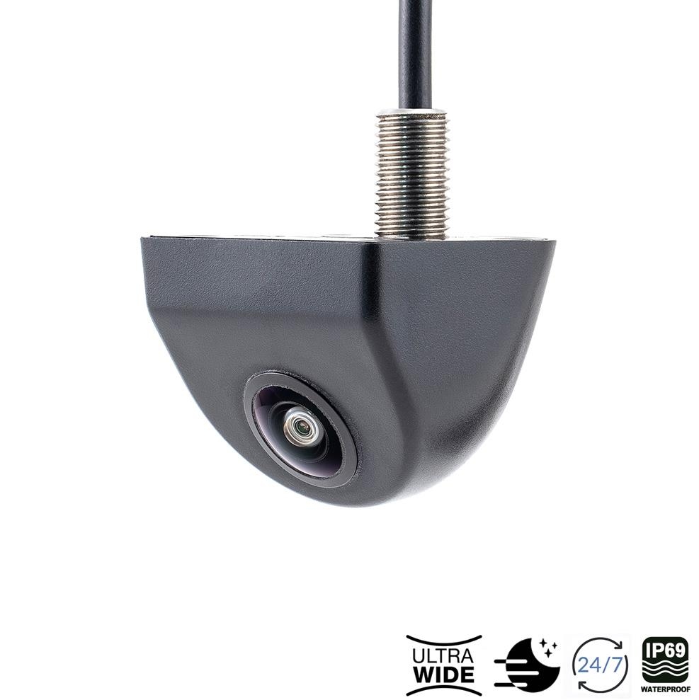 Ampire KCX802 Mini Farb-Rckfahrkamera- Unterbau mit 155-