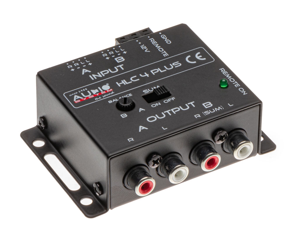 Audio System HLC 4 Plus HIGH-LOW KONVERTER 4-KANAL