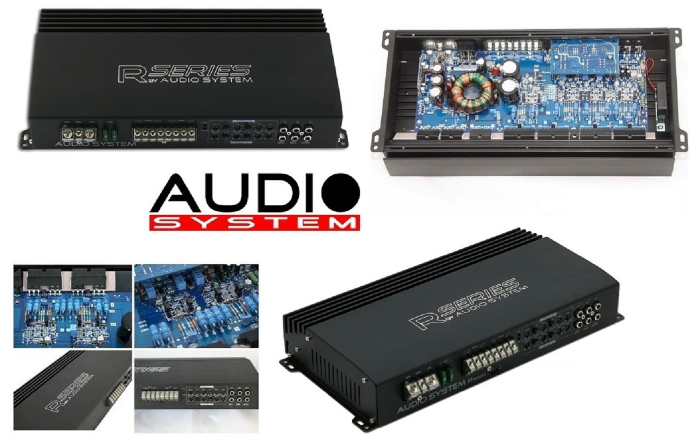 Audio System R 24V 4-Kanal Hochleistungsverstärker für LKW 24 Volt