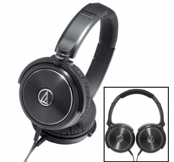 Audio Technica ATH-WS99 - On Ear-Kopfhörer mit Lautstärkeregelung und Mikrofon- N1