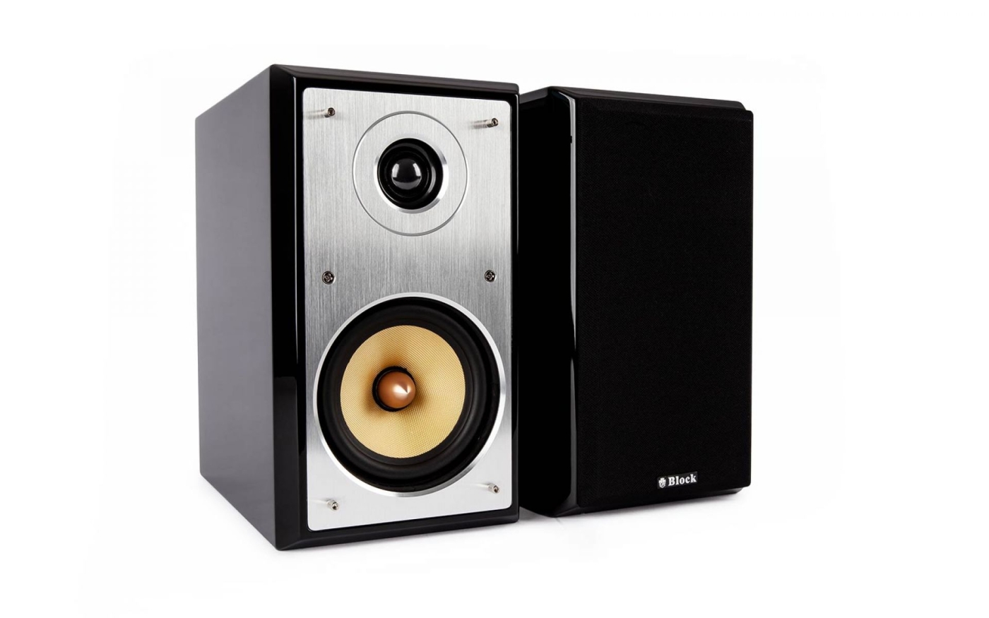Audioblock S-50 Schwarz - Regallautsprecher- Paarpreis