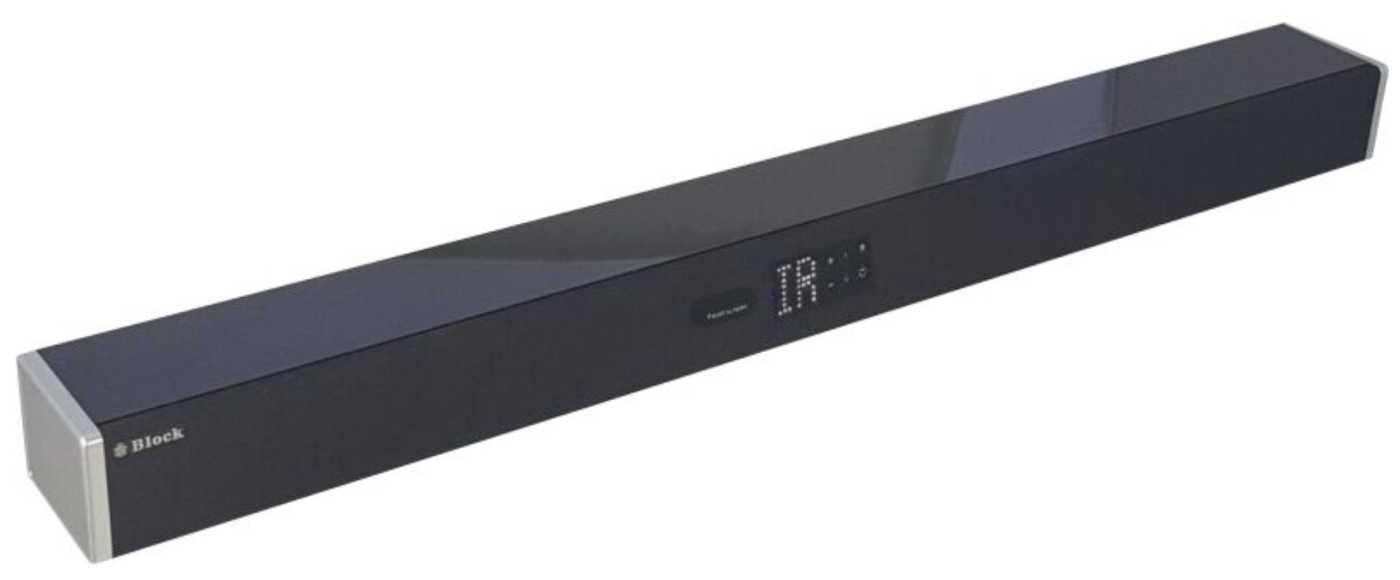 AUDIOBLOCK XB-100 Schwarz Soundbar 2-0 Kanal System