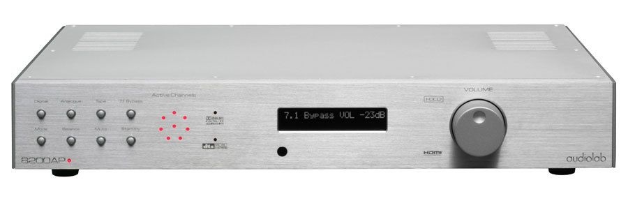 Audiolab 8200 AP Silber - 7-1-Kanal AV-Vorverstärker- N1 - UVP war 1699-00 EUR