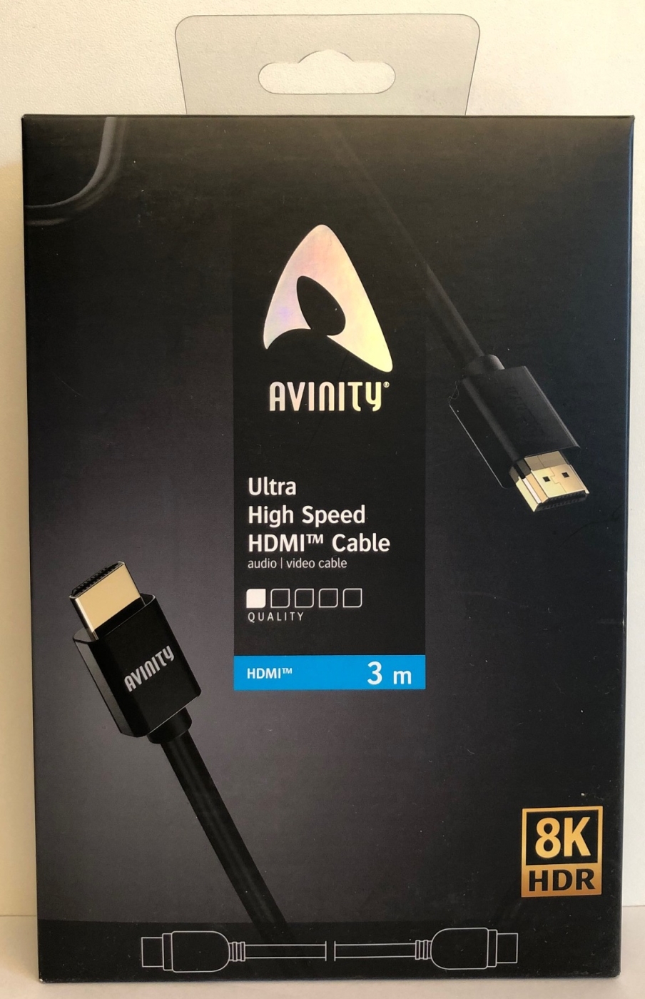 Avinity Ultra-High-Speed HDMI-Kabel 8K vergoldet 3-0 m