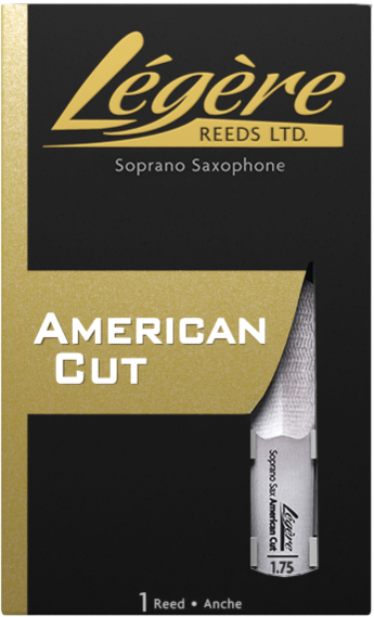 B-Sopran-Saxophon-Blatt Legere American Cut 1 3-4 unter Legere