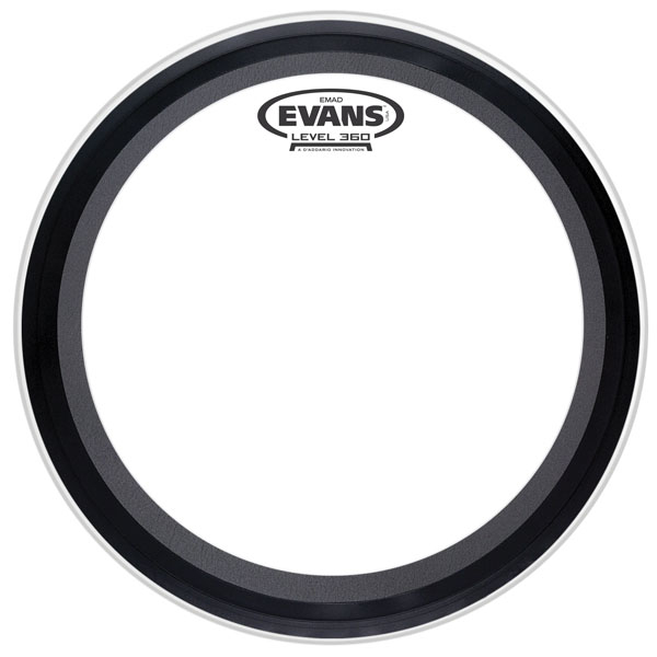Bass Drum Fell Evans EMAD Clear 18