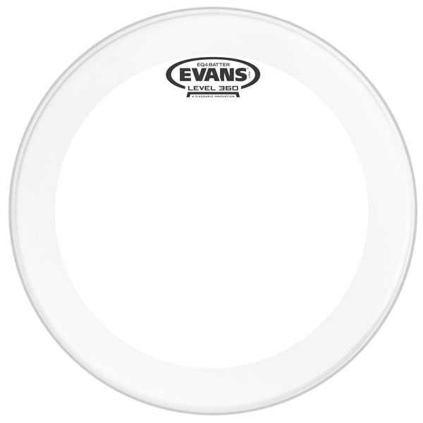 Bass Drum Fell Evans EQ4 Frosted 20