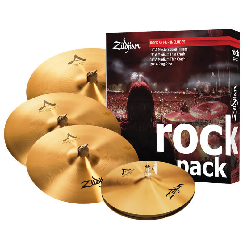 Beckensatz Zildjian A Zildjian Rock Box Set