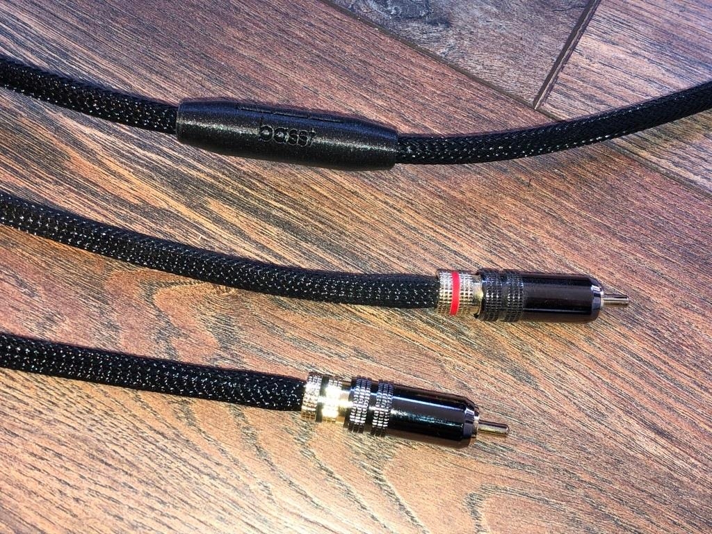 buz basst NF NF-Kabel mit Cinch-Stecker 1-2 m