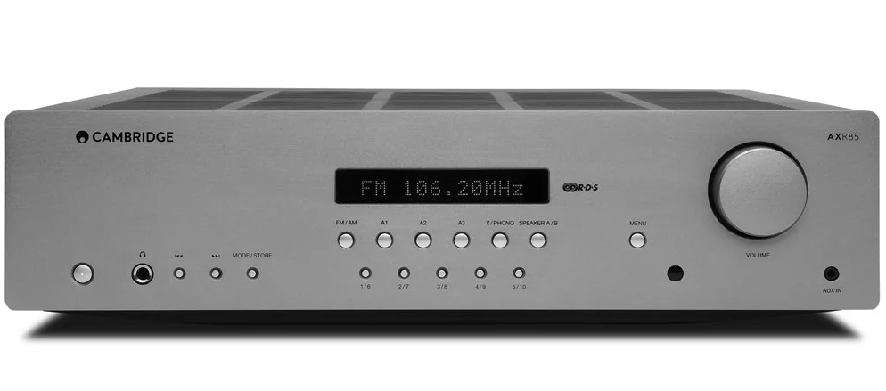 Cambridge Audio AXR85- Luna Grey - FM-AM-Stereo-Receiver