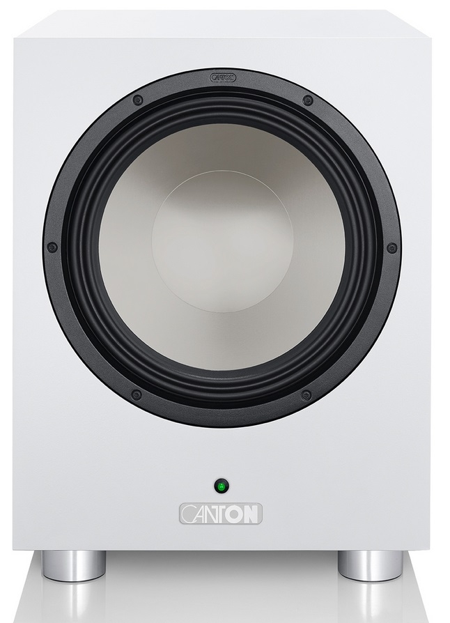 CANTON Power Sub 8 Weiss Aktiv-Subwoofer