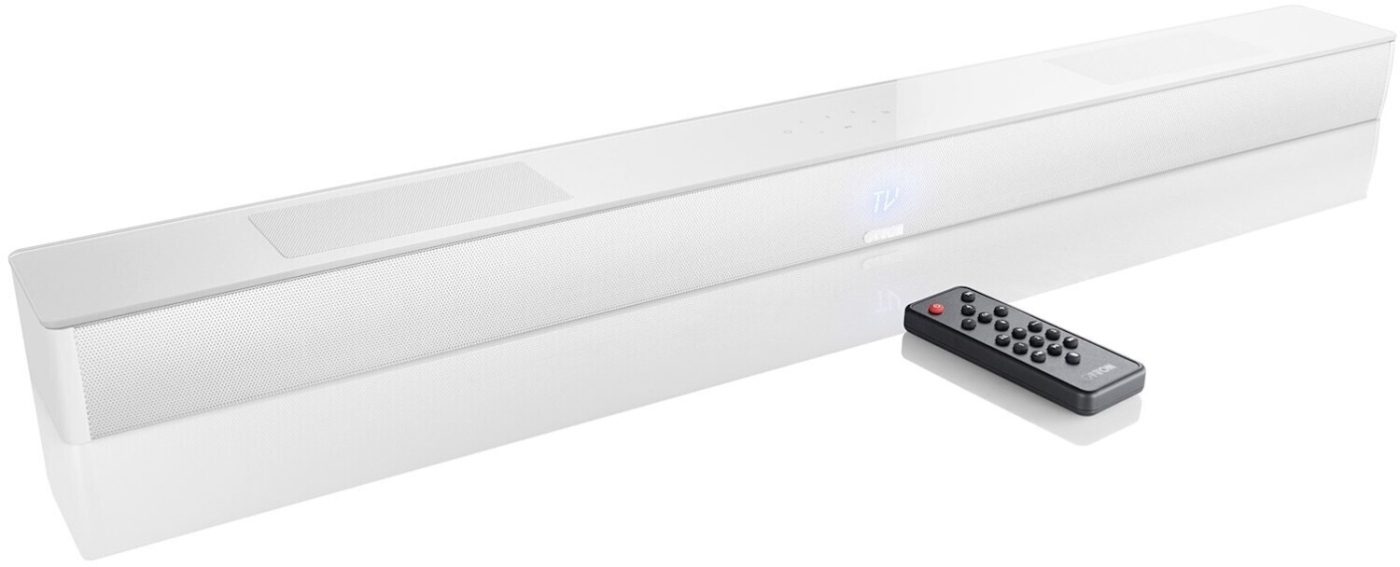 CANTON Smart Soundbar 10 - 2-Generation - Multiroom Soundbar mit Dolby Atmos (Farbe: Weiß)