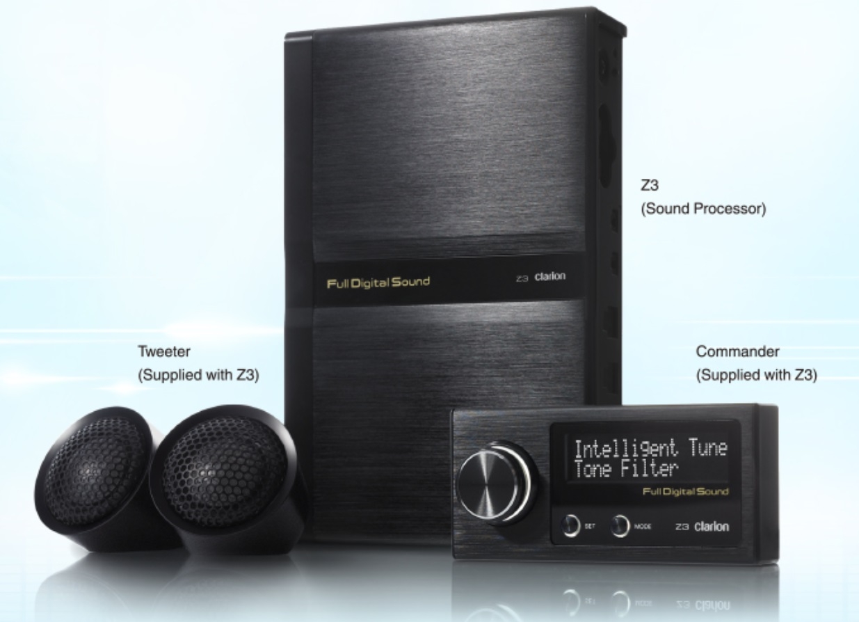 Clarion Z3 NEU Full Digital Sound-Prozessor Hochtöner-Bedieneinheit) UVP 899