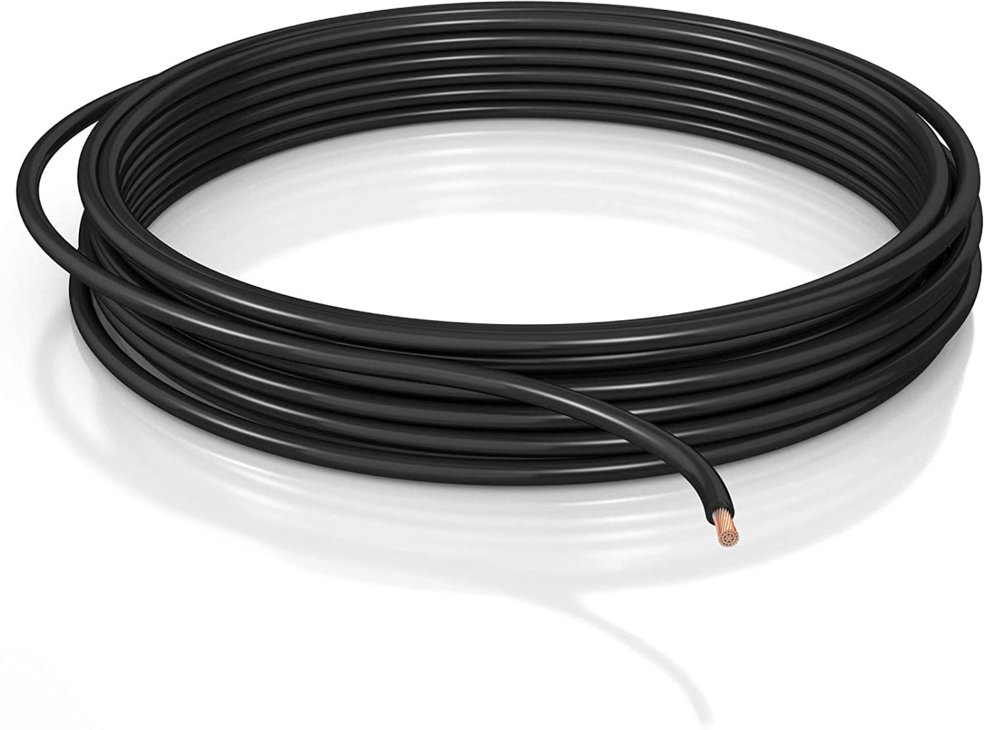 Dietz 23187 5m 6mm- Power-Kabel schwarz
