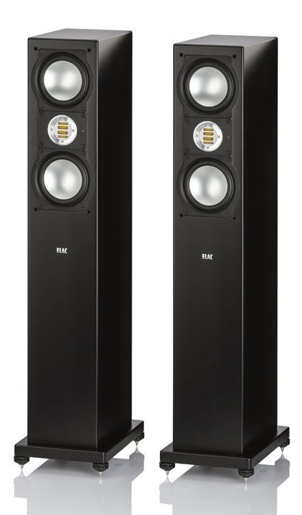 ELAC AIR-X 207 Schwarz Matt - 3-Wege Bassreflex Vollaktiv-Lautsprecher- Paar- UVP war 3-198-00 EUR - Paar