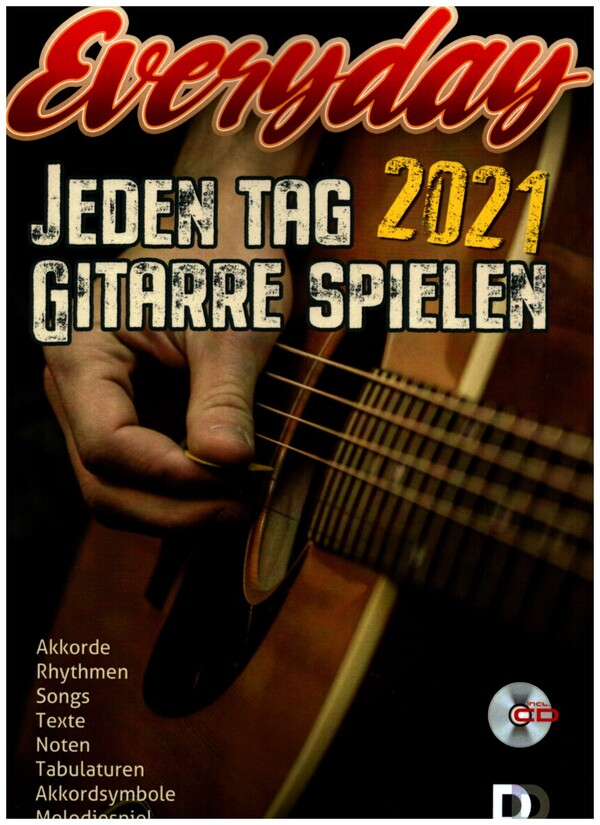 Everyday 2021 - Jeden Tag Gitarre spielen (+CD)