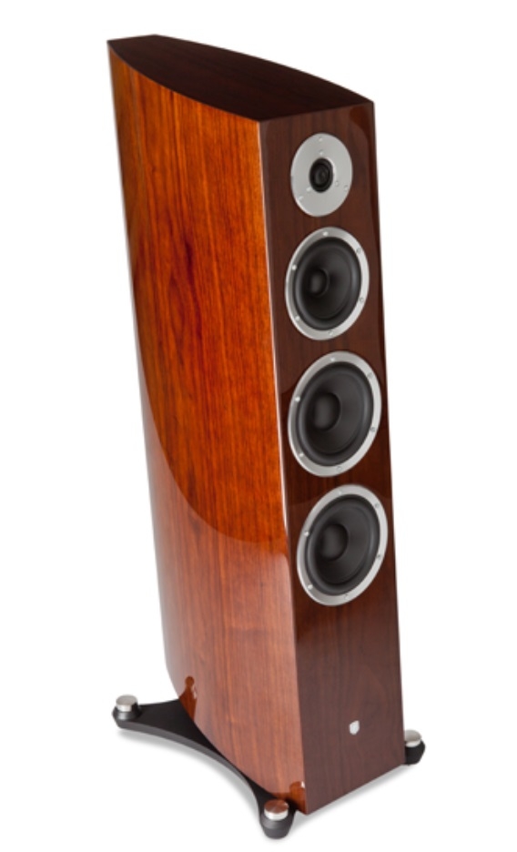 GATO AUDIO FM-50 Walnuss Hochglanz 3-Wege Standlautsprecher- Stckpreis