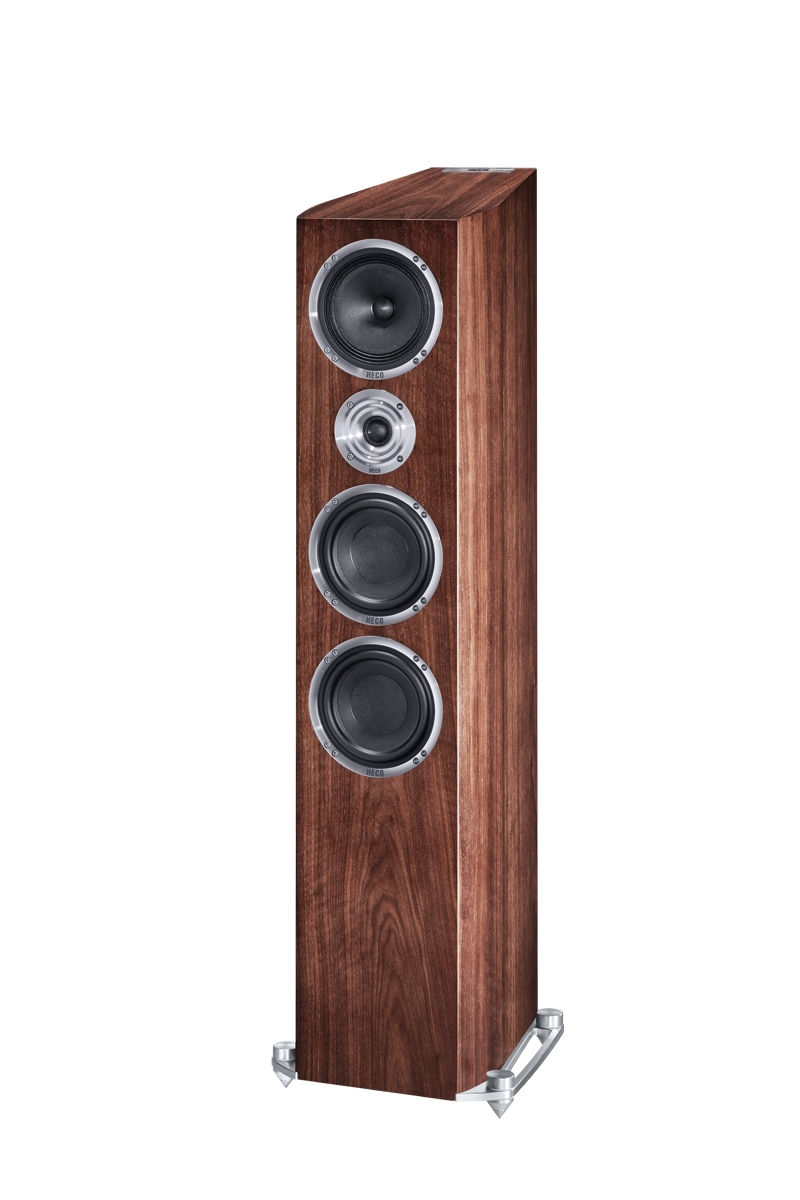 Heco Celan Revolution 7 Espresso- Aussteller Standlautsprecher Stck UVP 1449 EUR