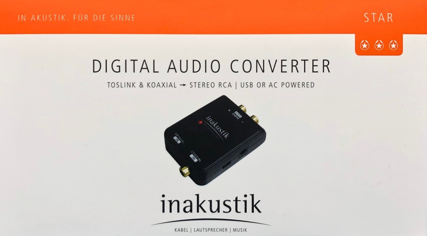 Inakustik Star Audio Konverter Digital - Analog