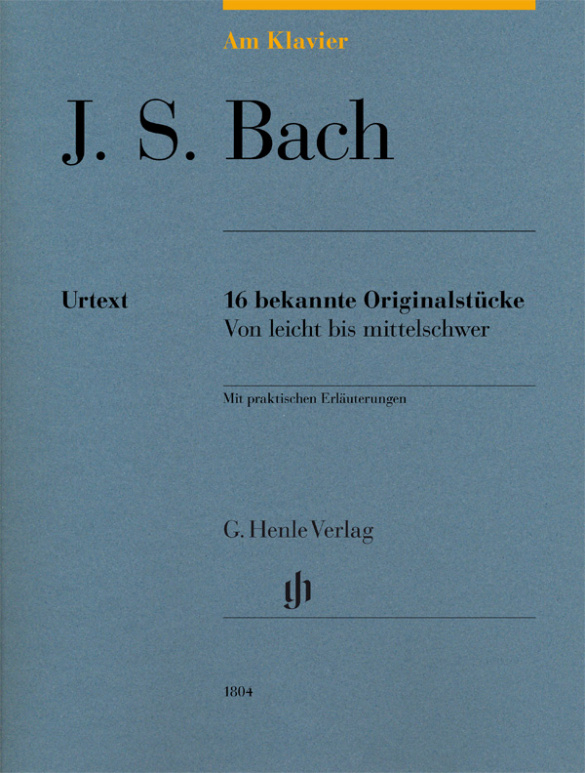 J-S-Bach - 16 bekannte Originalstücke