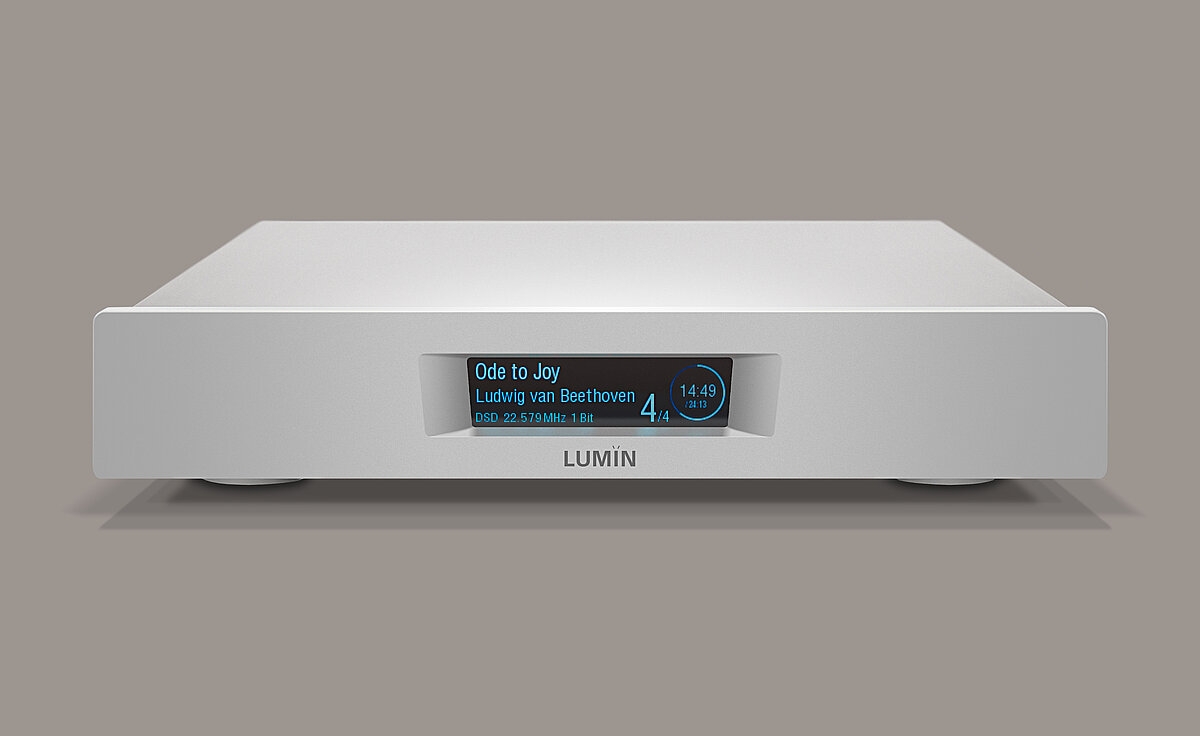 Lumin U2 Mini Wei - High-End Streamer mit externem DAC