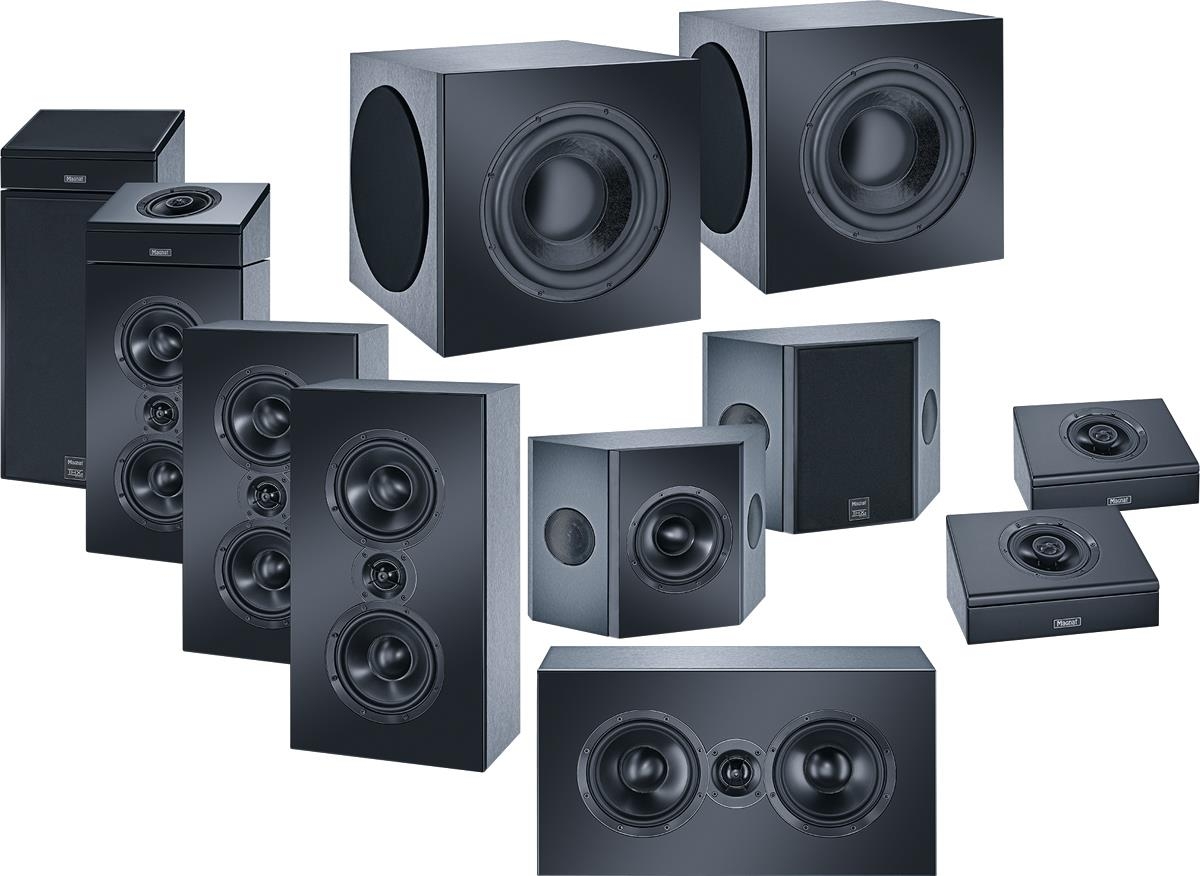 Magnat Cinema Ultra 7-2-4 Set Schwarz- UVP 8-139-50EUR