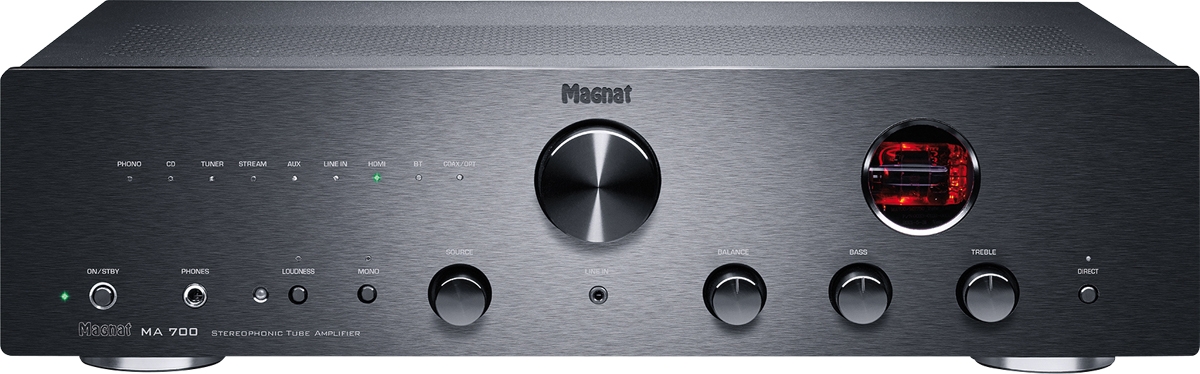 MAGNAT MA 700 Stereo (N1) Aussteller High-End Hybrid-Vollverstärker UVP 899 EUR (Farbe: Schwarz)