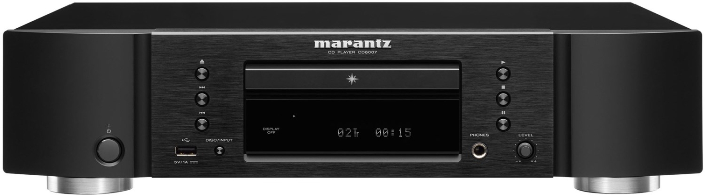 Marantz CD6007 Schwarz- CD-Player USB Hi-Res DAC
