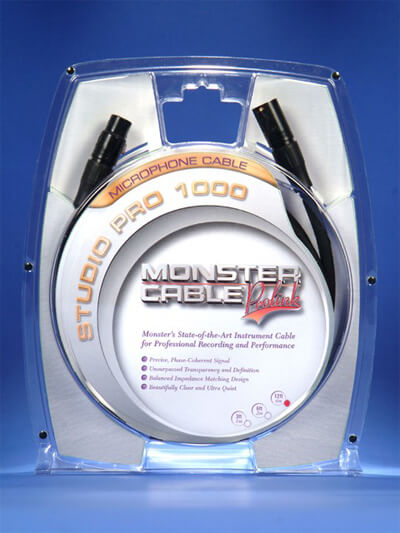 Mikrofonkabel Monster Cable Studio Pro 1000 10 MIKRO