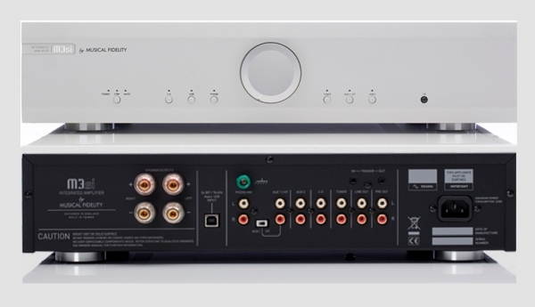 Musical Fidelity M3si- Silber - Stereo-Vollverst�rker mit Phono- N3 - UVP 1299EUR