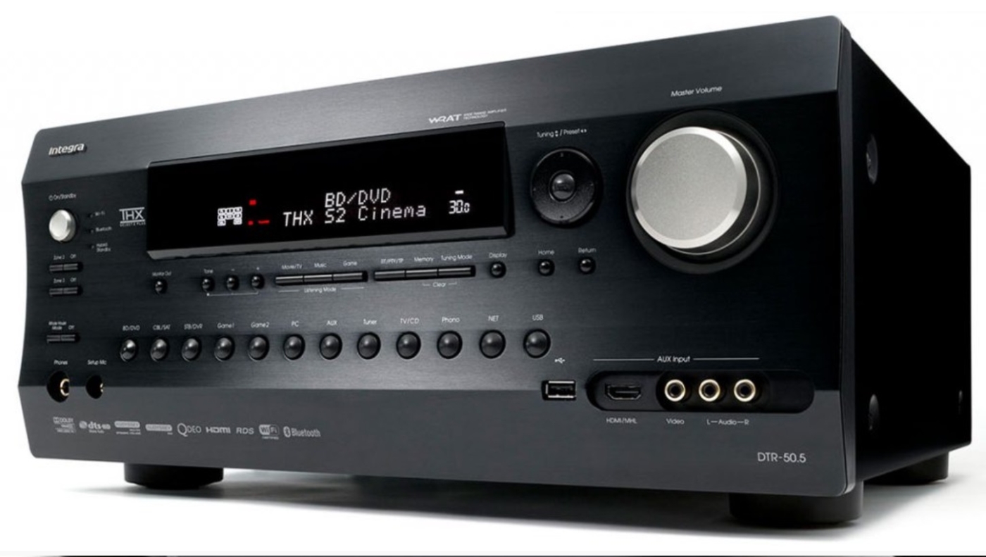 ONKYO INTEGRA DTR-50-5 Schwarz - 7-2-Kanal Netzwerk AV-Receiver- N3O