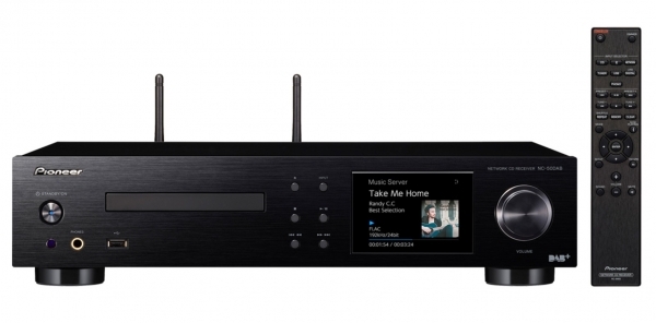 Pioneer NC-50DAB- Schwarz - All-In-One-HiFi-System mit Class-D-Endstufen- CD-Player und voll ausgestatteter Streaming-Einheit-