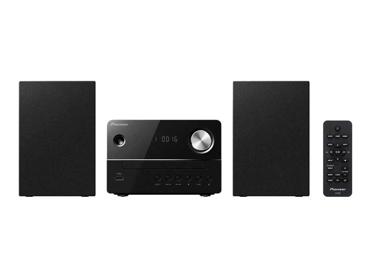Pioneer X-EM16 Schwarz N1 Micro-HiFi-System mit CD- FM Radio- MP3 - USB und Weckfunktion UVP war 109EUR
