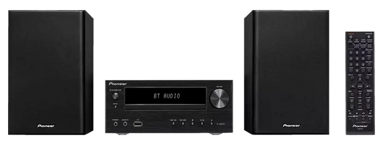 Pioneer X-HM15BTK (N3) Micro-Anlage 30Watt- AM-FM-Tuner- USB- AUX- CD- Bluetooth