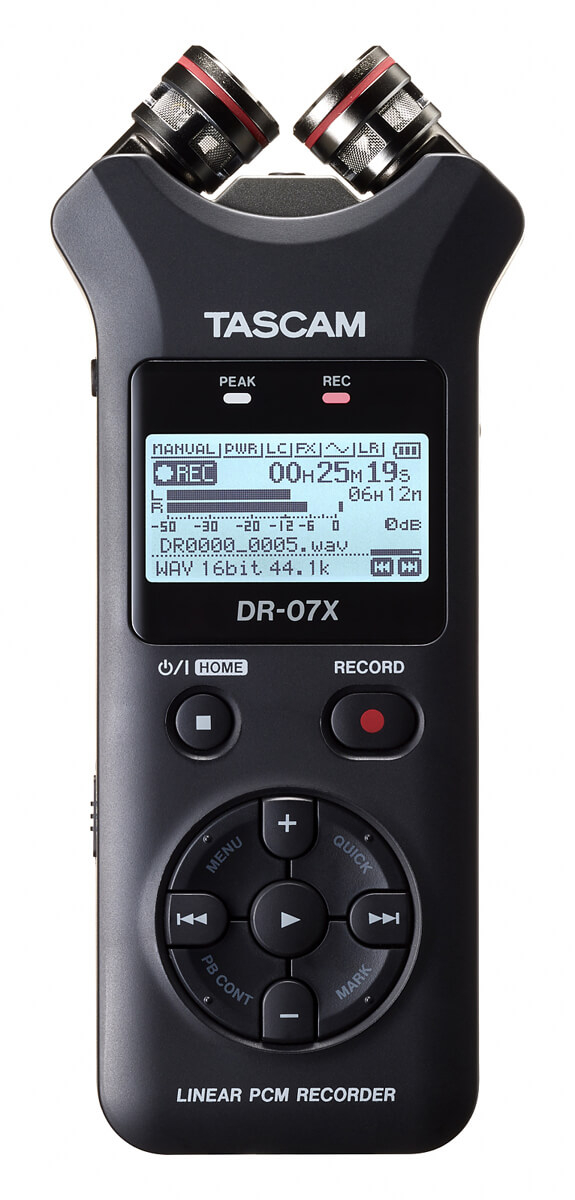 Pocket Recorder Tascam DR-07X