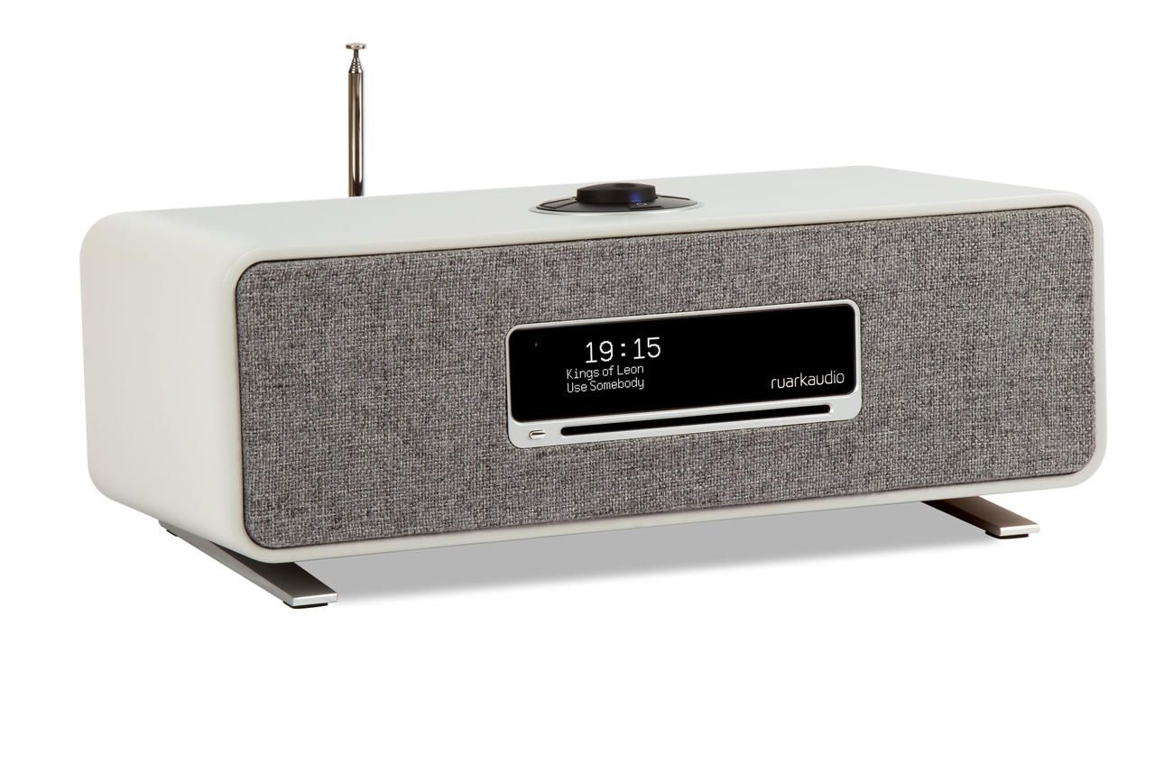 Ruark Audio R3 MK1 + Matt Grau - 30 Watt Musik-System- USB-Bluetooth-CD-Streaming