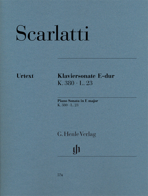 Sonate E-Dur K380 (L23)