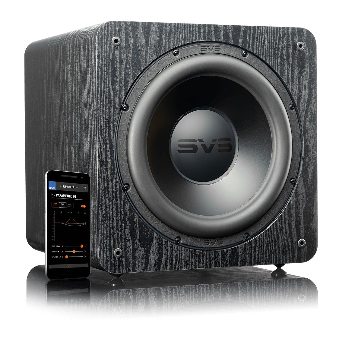 SVS SB2000-Pro Black Ash DEMO N1 Aktiv Subwoofer mit DSP 1-500 Watt